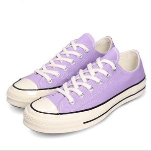 CONVERSE light purple sneakers